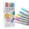 CIAO COPIC MARKER SET - 6PC SET PASTELS CMI6PASTELS