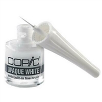 COPIC INK OPAQUE WHITE 6ML W/BRUSH CMCOPQBRSH