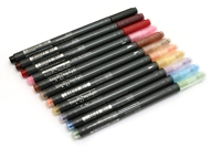 COPIC SPICA GLITTER MARKER PEN SET B 12 PASTEL COL CMGL12BSET