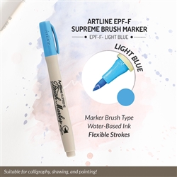 ARTLINE SUPREME BRUSH MARKER LIGHT BLUE 5CC