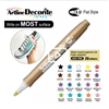 ARTLINE DECORITE 3.0 FLAT MARKER GOLD 6D