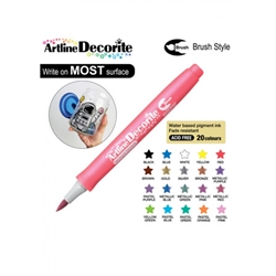 BRUSH PEN ARTLINE DECORITE PASTEL PINK 3F