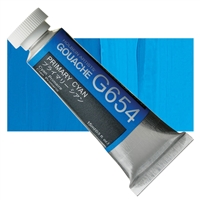 GOUACHE HOLBEIN 15ML PRIMARY CYAN HBG654