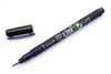 BRUSH PEN FUDENOSUKE HARD TIP BLACK TB82035