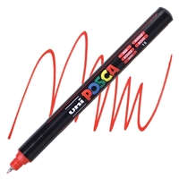 ACRYLIC MARKER POSCA PC-1MR ULTRA FINE RED PX89854000