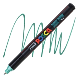 ACRYLIC MARKER POSCA PC-1MR ULTRA FINE METALLIC GREEN PX89888000