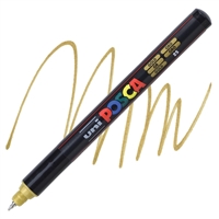 ACRYLIC MARKER POSCA PC-1MR ULTRA FINE METALLIC GOLD PX89912000