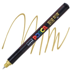 ACRYLIC MARKER POSCA PC-1MR ULTRA FINE METALLIC GOLD PX89912000