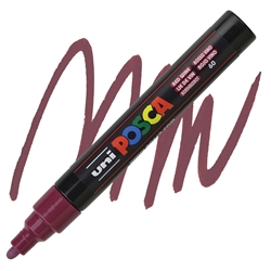 ACRYLIC MARKER POSCA PC-5M MEDIUM RED WINE PX107482000