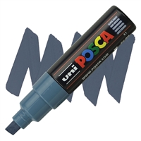 ACRYLIC MARKER POSCA PC-8K BROAD CHISEL SLATE GREY PX107540000