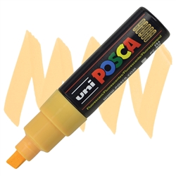 ACRYLIC MARKER POSCA PC-8K BROAD CHISEL FLUORESCENT LIGHT ORANGE PX107607000