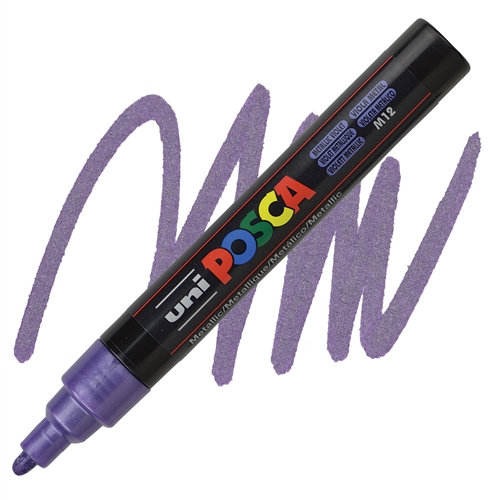 Posca Marker, Pc-5m, Medium, Line 2,5 , Metallic Violet, 1 pc