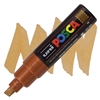 ACRYLIC MARKER POSCA PC-8K BROAD CHISEL METALLIC BRONZE PX113621000