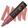 ACRYLIC MARKER POSCA PC-8K BROAD CHISEL METALLIC RED PX113647000