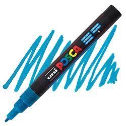 Blue Glitter DecoColor Marker