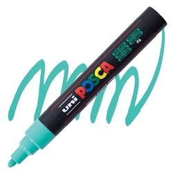 ACRYLIC MARKER POSCA PC-5M MEDIUM AQUA GREEN PX198036000