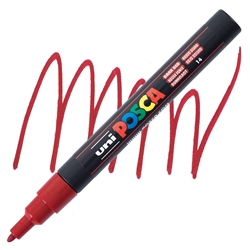 ACRYLIC MARKER POSCA PC-3M FINE DARK RED PX202333000