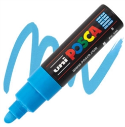 ACRYLIC MARKER POSCA PC-7M BROAD BULLET LIGHT BLUE PX228312000