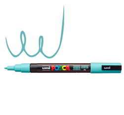 ACRYLIC MARKER POSCA PC-3M FINE AQUA GREEN PX263871000