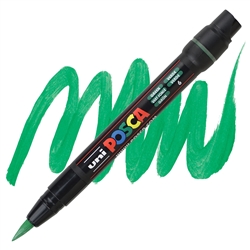 ACRYLIC MARKER POSCA PCF-350 BRUSH GREEN PX146621000-DISC