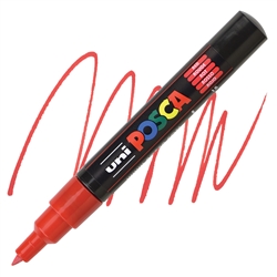 ACRYLIC MARKER POSCA PC-1M EXTRA FINE RED PX17871000