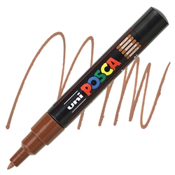 ACRYLIC MARKER POSCA PC-1M EXTRA FINE BROWN PX17889000