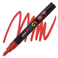 ACRYLIC MARKER POSCA PC-3M FINE RED PX156596000