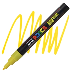 ACRYLIC MARKER POSCA PC-3M FINE YELLOW PX156679000