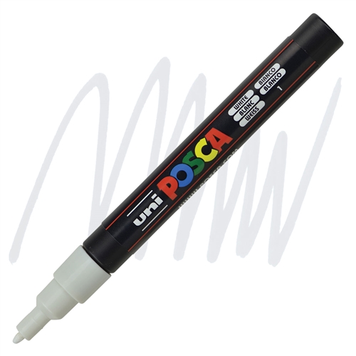 PICASSO PC - BM White Board Erasable Marker Round Tip/ Refillable Markers/  Pack of 3 Markers. 