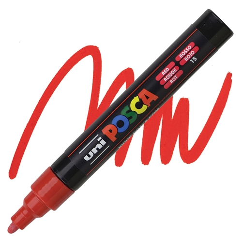 MARKER POSCA PC-5M MEDIUM RED PX152736000