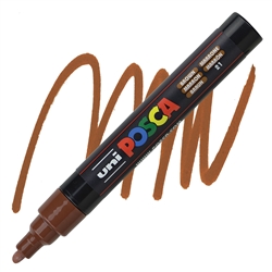 ACRYLIC MARKER POSCA PC-5M MEDIUM BROWN PX152751000