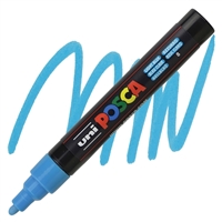 ACRYLIC MARKER POSCA PC-5M MEDIUM LIGHT BLUE PX152694000