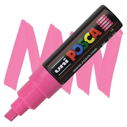 ACRYLIC MARKER POSCA PC-8K BROAD CHISEL PINK PX148882000