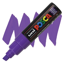 ACRYLIC MARKER POSCA PC-8K BROAD CHISEL VIOLET PX148874000