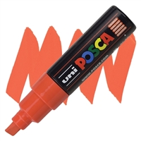 ACRYLIC MARKER POSCA PC-8K BROAD CHISEL ORANGE PX148825000