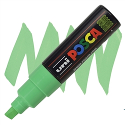 ACRYLIC MARKER POSCA PC-8K BROAD CHISEL LIGHT GREEN PX148833000