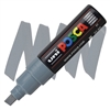 ACRYLIC MARKER POSCA PC-8K BROAD CHISEL GREY PX148924000