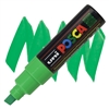 ACRYLIC MARKER POSCA PC-8K BROAD CHISEL FLUORESCENT GREEN PX107573000