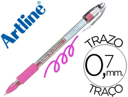 GEL PEN ARTLINE SOFTLINE 1700 FLOURESCENT PINK 1700F