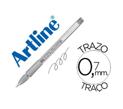 GEL PEN ARTLINE SOFTLINE 1900 SILVER 1900P