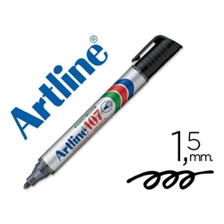 MARKER ARTLINE 107 BLACK PERMANENT 107N