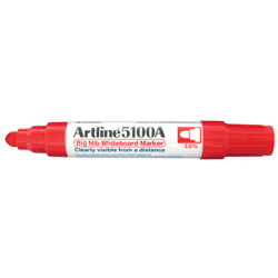 MARKER WHITEBOARD ARTLINE 5100R RED JUMBO EK-5100R