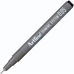 DELI Pigment Liner Pens Black Ink Fineliner for Writing Drawing Journa