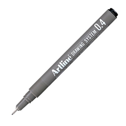 ARTLINE RAPIDOGRAPH 0.4 BLACK 234