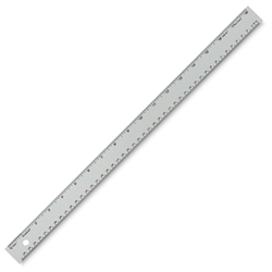 RULER STRAIGHT EDGE NON-SLIP 18IN AC1573-1