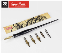 DIP PEN SET CALLIGRAPHY LETTERING SPEEDBALL 2961