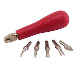 LINO CUTTER SET 5 BLADES SPEEDBALL item 41231