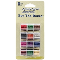 WIRE ARTISTIC 22G 12 COLOR SET BEAWP-22-BTD