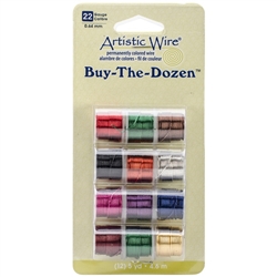 WIRE ARTISTIC 22G 12 COLOR SET BEAWP-22-BTD