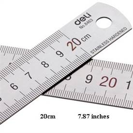 RULER HELIX METAL SAFETY RULER 12 IN HX32046